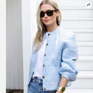 Julia Amory Devon Printed Quilted Reversible Jacket